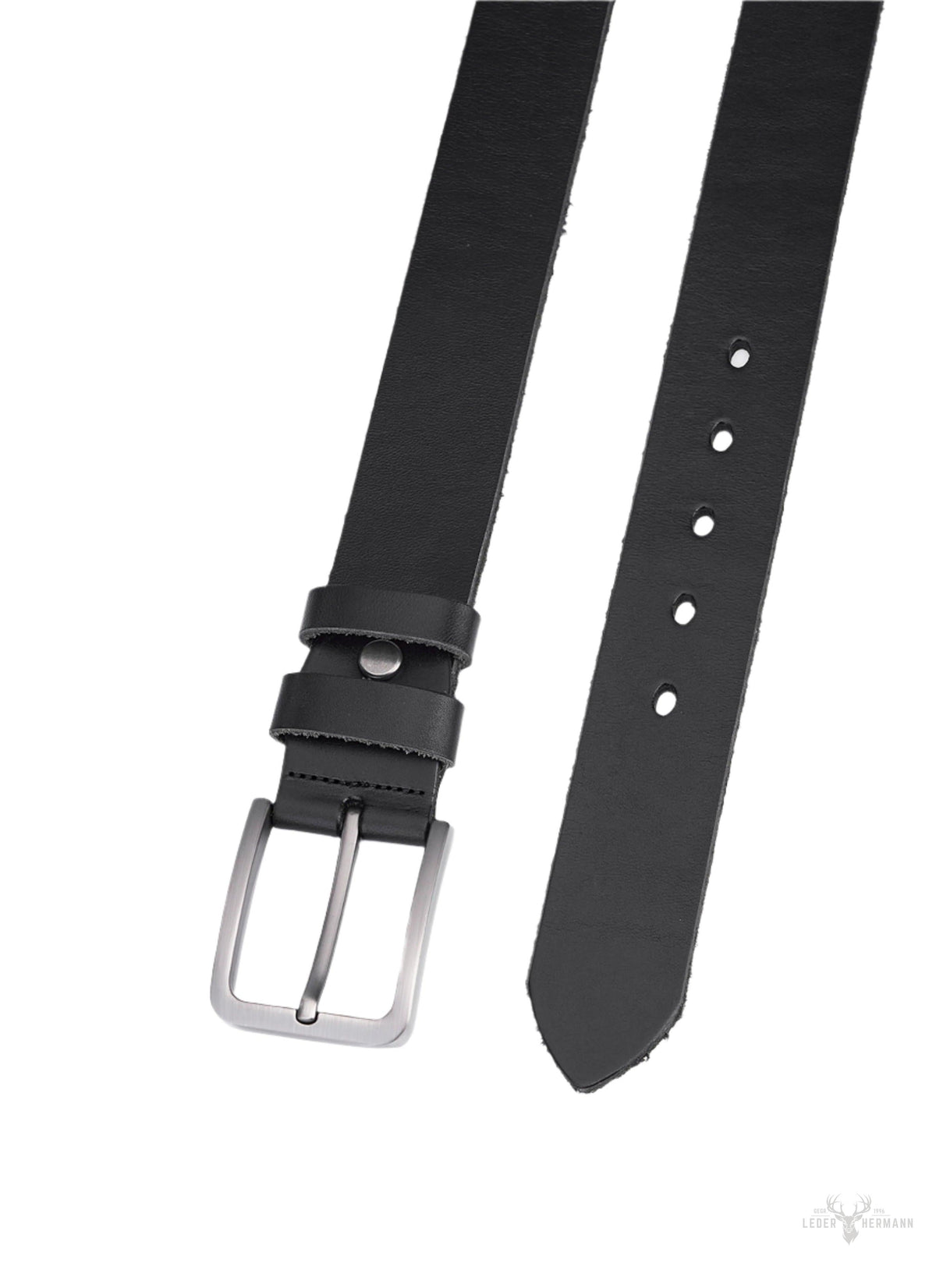 Round leather belt for men - Stylish hip belt