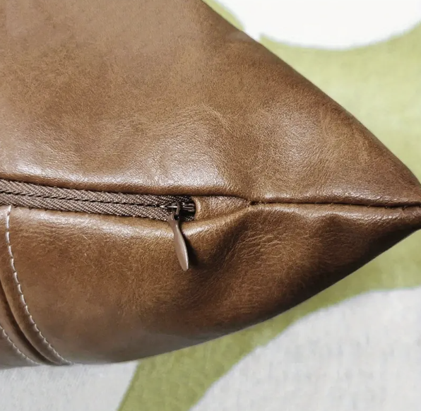 Zarino Jewellery's leather pillowcase
