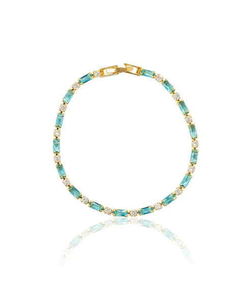 Natural Turquoise Stone Bracelet