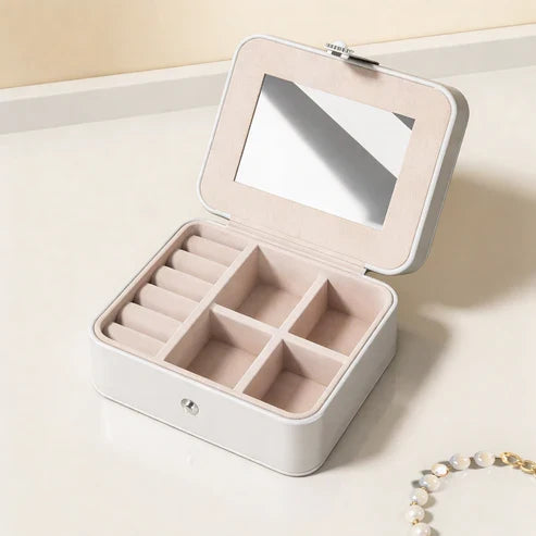 Premium Jewelry Box With Mirror