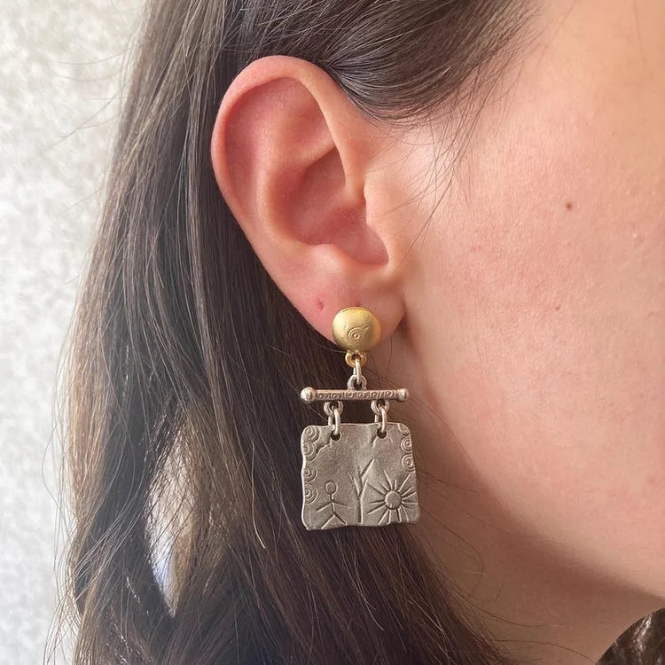 Vintage Bohemian Tribal Earrings