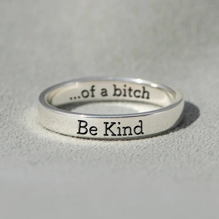 Be kind signature ring