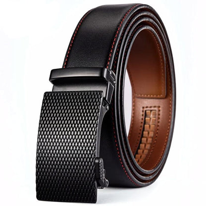 Elegant business leather belt for a professional look