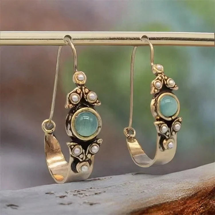 Fashion Retro Ethnic Style Pendant Earrings