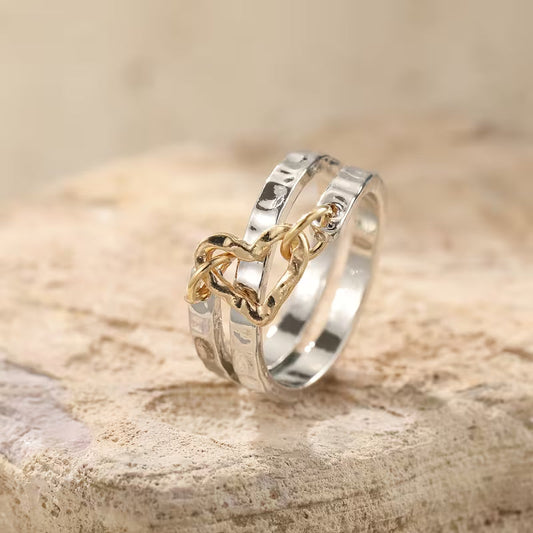 Eternal Heartlink Harmony Ring