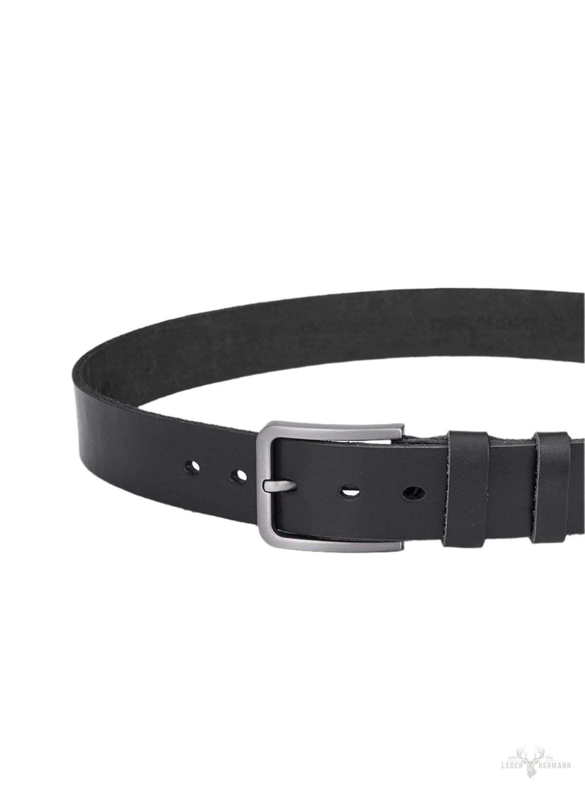 Round leather belt for men - Stylish hip belt