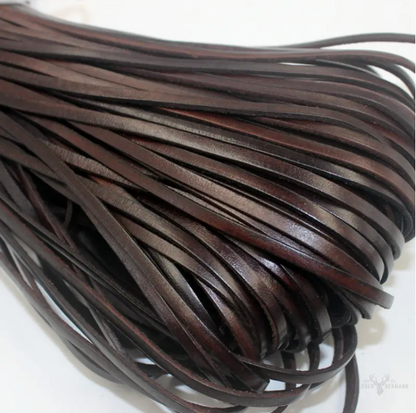 5m braided leather band