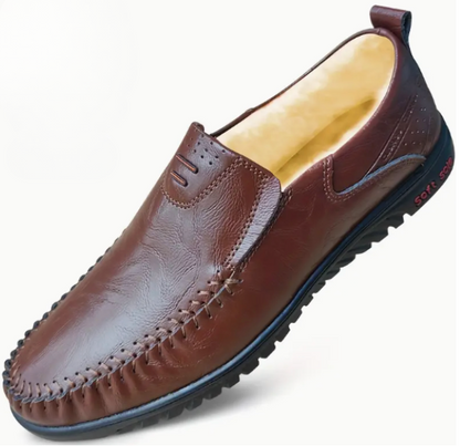 Zarino Jewellery's Slip-On Leather Shoes