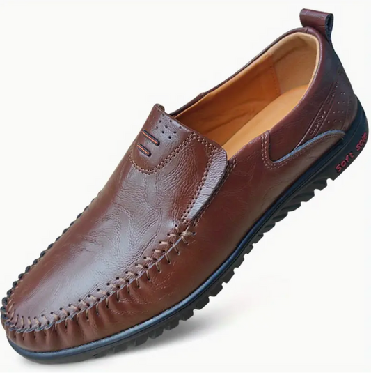 Zarino Jewellery's Slip-On Leather Shoes