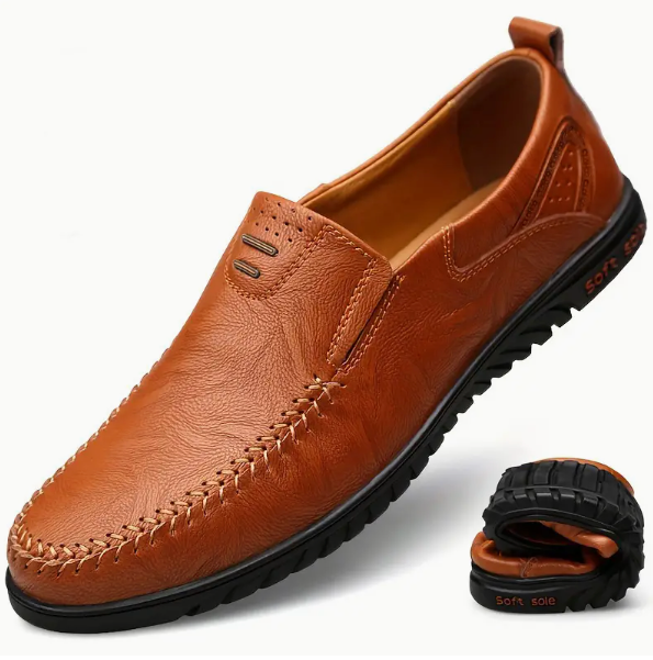 Zarino Jewellery's Slip-On Leather Shoes
