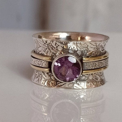 Boho Crystal Harmony Ring