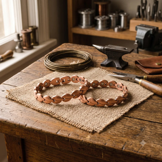 Zarino Jewellerys's Bog Copper Anklet