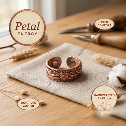 Zarino Jewellery's Petal Copper Ring