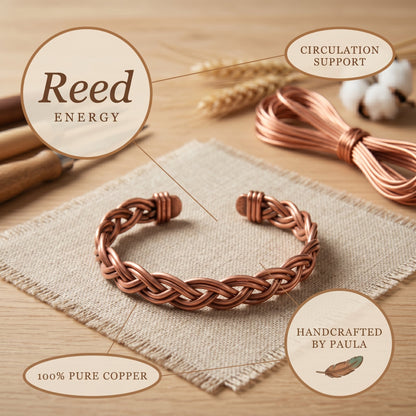 Zarino Jewellery's Reed Copper Anklet