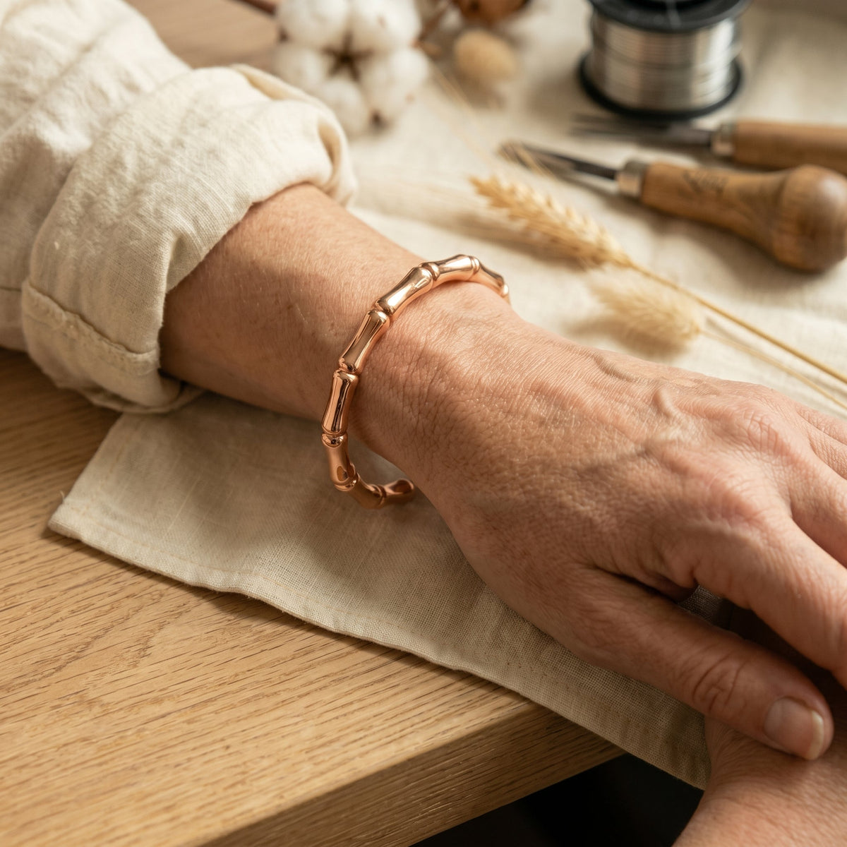 Zarino Jewellery's Grove Copper Bracelet