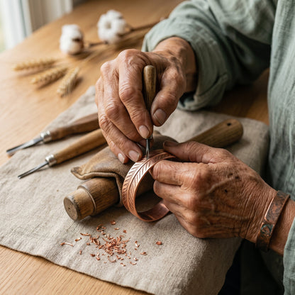 Zarino Jewellery's Root Copper Bracelet