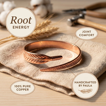 Zarino Jewellery's Root Copper Bracelet