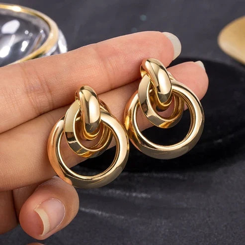 Luxury Gold Earrings