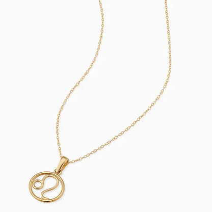 Zodiac sign necklace