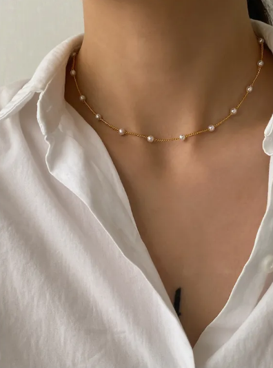 Temperament Stacking Clavicle Chain