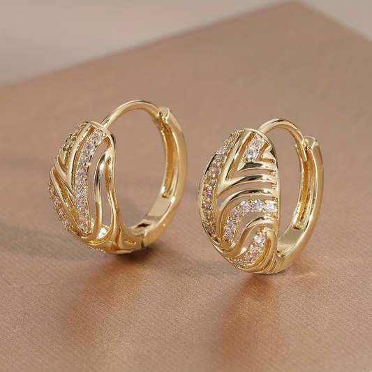 Eternal Grace Contour Earrings