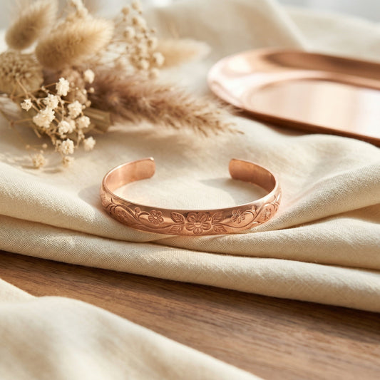 Zarino Jewellerys's Bloom Copper Bracelet