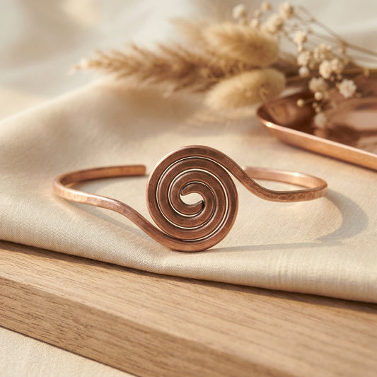 Zarino Jewellery's Coil Copper Anklet