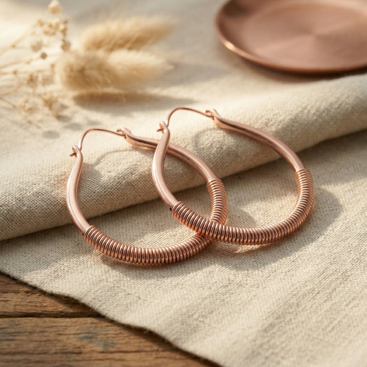 Zarino Jewellerys's Creek Copper Earrings