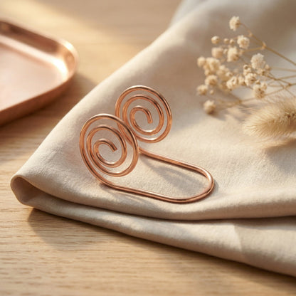 Zarino Jewellery's Flow Copper Hand Spiral