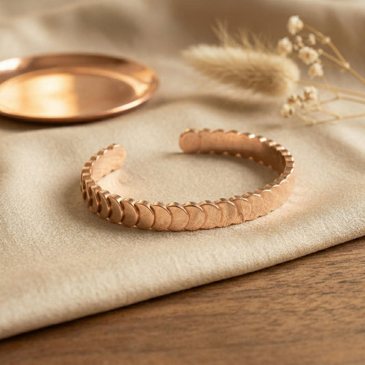 Zarino Jewellerys's Tide Copper Bracelet