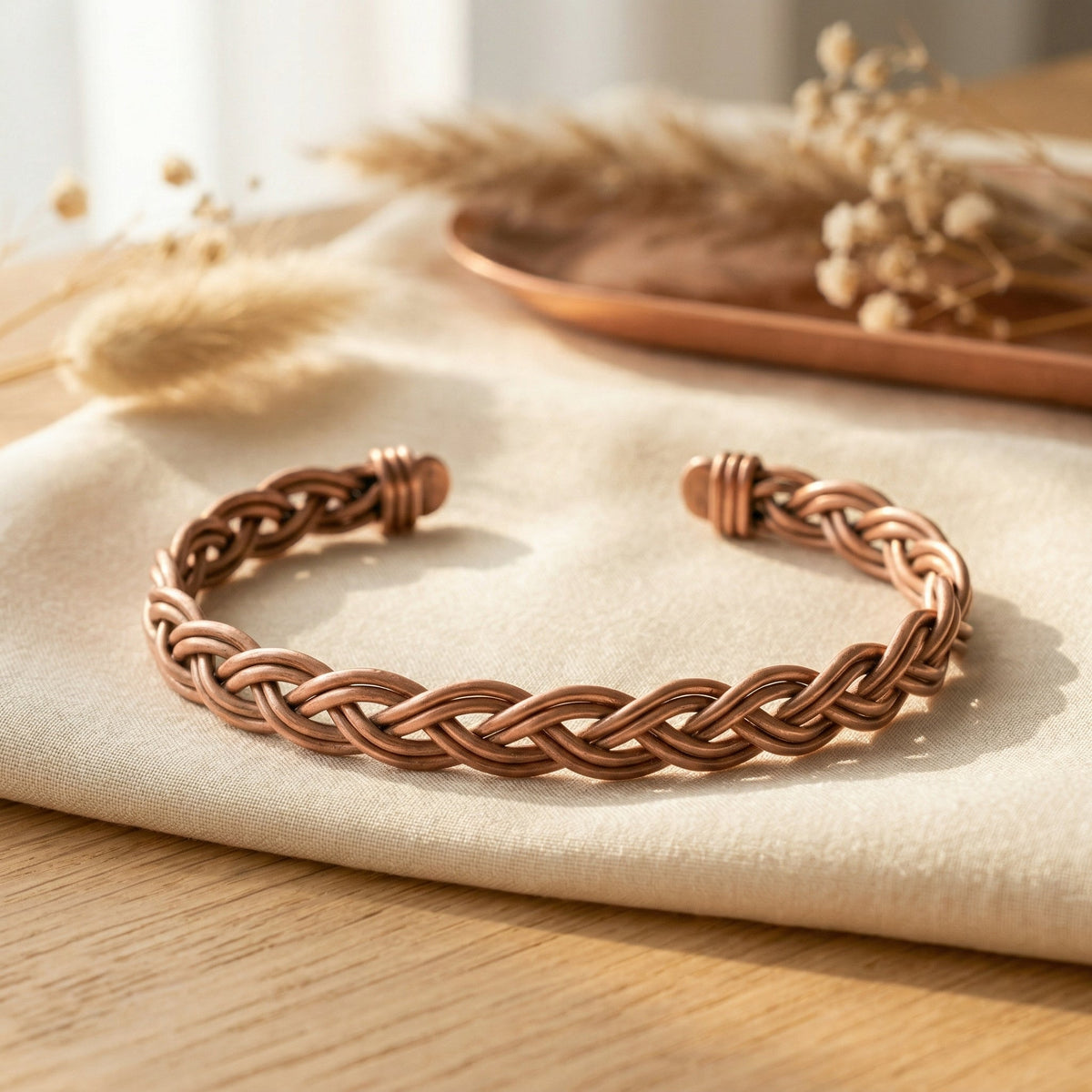 Zarino Jewellery's Reed Copper Anklet