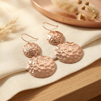 Zarino Jewellery's Solstice Copper Earrings