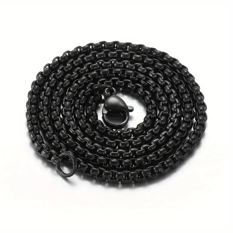 Unisex Stainless Steel Chain Necklace
