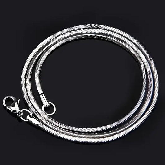 Fashion Stainless Steel Snake Chain Necklace
