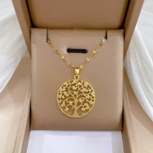 Vintage Tree of Life Necklace