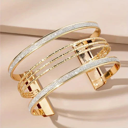 Open Golden Bright Bracelet