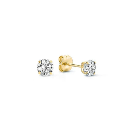Larmes de Lune Stone Stud Earrings