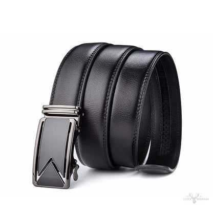 Classic leather belt