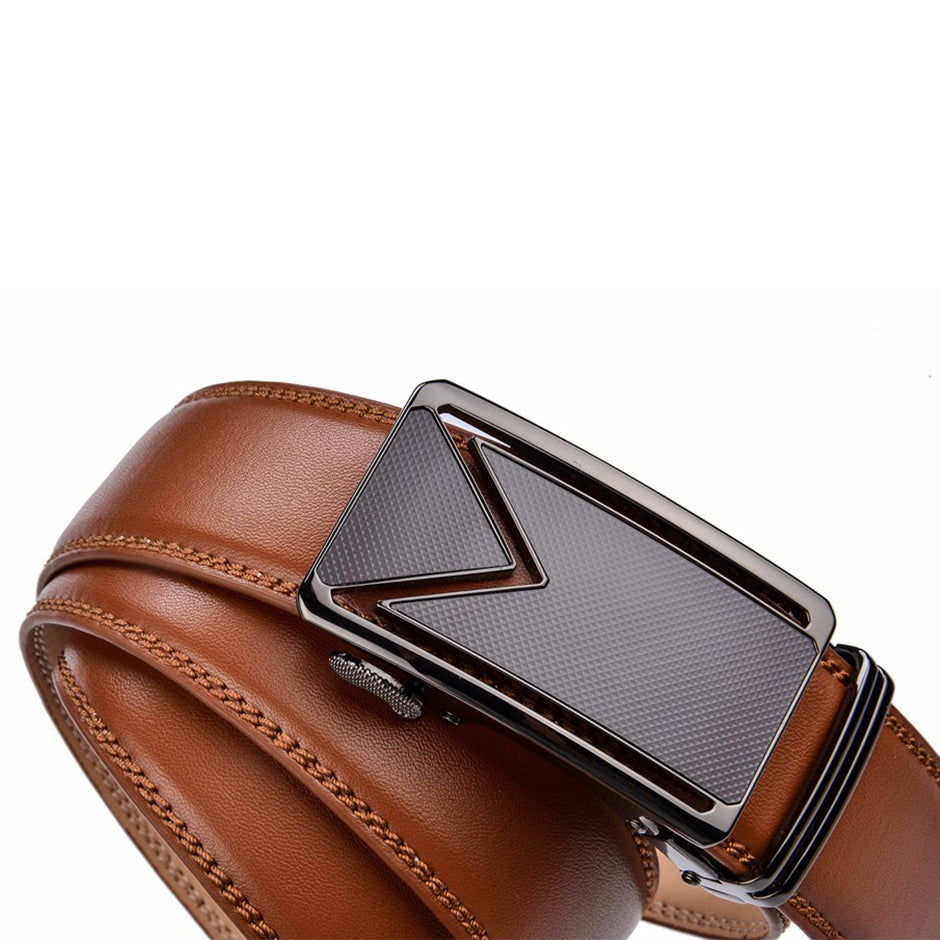 Elegant luxury belts made of leather