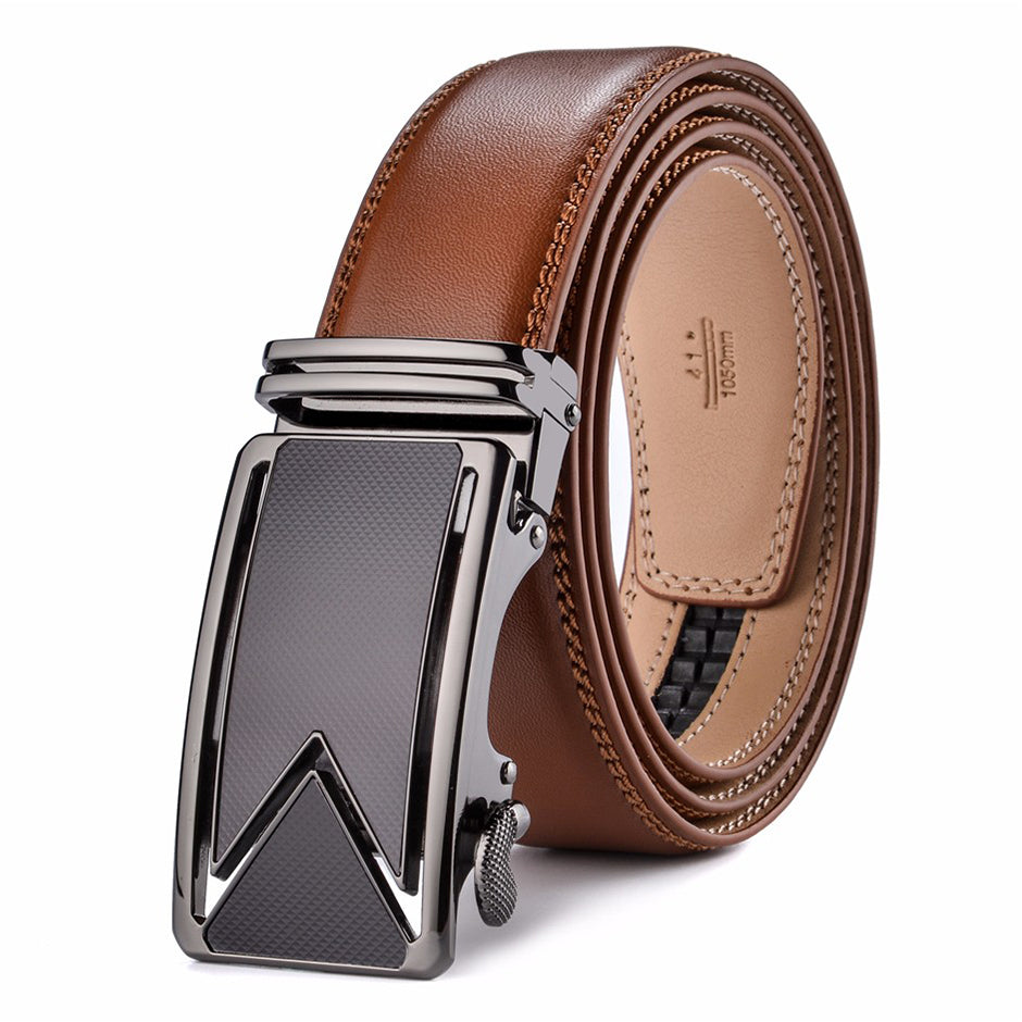 Elegant luxury belts made of leather